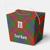 Clan Fraser Tartan Favor Box Bedankdoosjes (Achterkant)