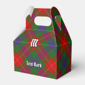 Clan Fraser Tartan Favor Box Bedankdoosjes (Achterkant)