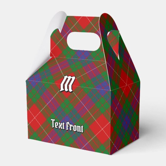 Clan Fraser Tartan Favor Box Bedankdoosjes (Voorkant Zijde)