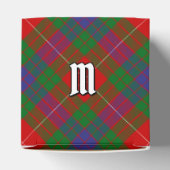 Clan Fraser Tartan Favor Box Bedankdoosjes (Bovenkant)