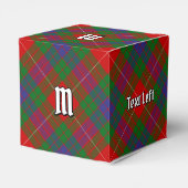 Clan Fraser Tartan Favor Box Bedankdoosjes (Achterkant)