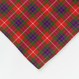Clan Fraser Tartan Fleece Deken