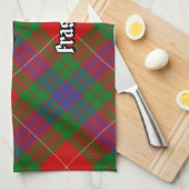 Clan Fraser Tartan Kitchen Towel Theedoek (Quarter Fold)