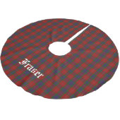 Clan Fraser Tartan Pset Tree Skirt Kerstboom Rok (Gekanteld)