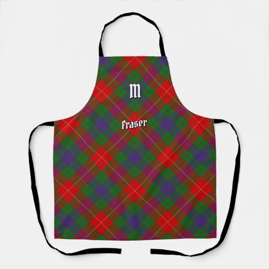 Clan Fraser Tartan Schort (Voorkant)
