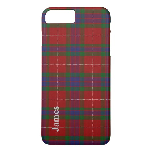 Clan Fraser Tartan Schotse ruit iPhone 7 Plus hoes (Achterkant)