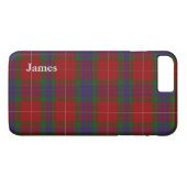 Clan Fraser Tartan Schotse ruit iPhone 7 Plus hoes (Achterkant (Horizontaal))