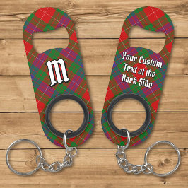 Clan Fraser Tartan Sleutelhanger Bottle Open Mini Flessenopener