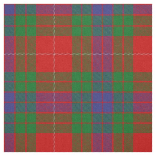 Clan Fraser Tartan Stof (Swatch)