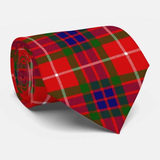 Clan Fraser Tartan Stropdas (Opgerold)