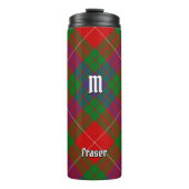 Clan Fraser Tartan Thermal Tumbler Thermosbeker (Voorkant)