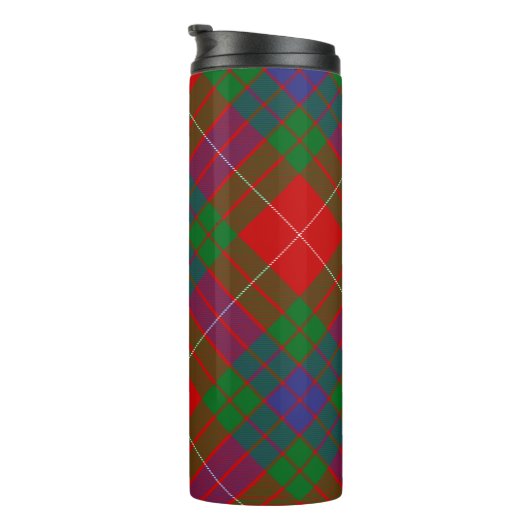 Clan Fraser Tartan Thermal Tumbler Thermosbeker (Geroteerd rechts)