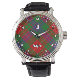 Clan Fraser Tartan Watch Horloge