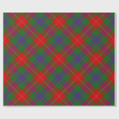 Clan Fraser Tartan Wrapping Paper Cadeaupapier (Vlak)