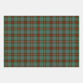 Clan Fraser Tartanvariaties Inpakpapier Vel (Voorkant 2)