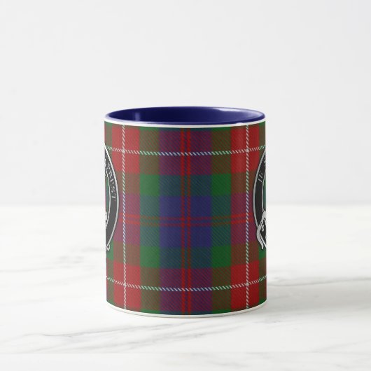 Clan Fraser van de Mok Lovat Crest & Tartan (Midden)