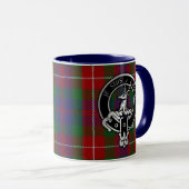 Clan Fraser van de Mok Lovat Crest & Tartan (Voorkant rechts)
