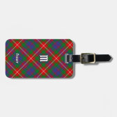 Clan Fraser van het Bagagelabel Lovat Tartan (Voorkant horizontaal)
