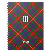 Clan Fraser van het Notitieboek Lovat Tartan (Voorkant)
