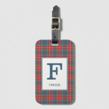 Clan Fraser van Lovat Ancient Tartan Monogrammed