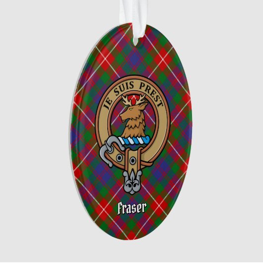 Clan Fraser van Lovat Crest Ornament (voorkant)