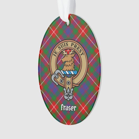 Clan Fraser van Lovat Crest Ornament (voorkant)