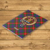 Clan Fraser van Lovat Crest over Tartan Notitieboek