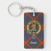 Clan Fraser van Lovat Crest Sleutelhanger (Voorkant)