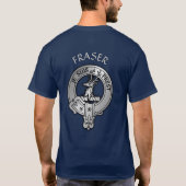 Clan Fraser van Lovat Crest T-shirt (Achterkant)