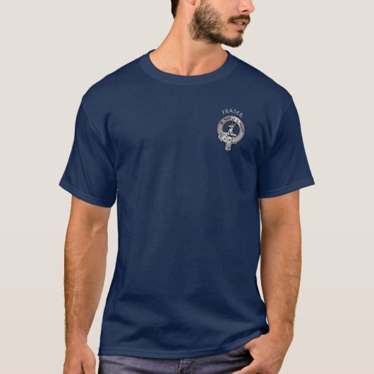 Clan Fraser van Lovat Crest T-shirt (Voorkant)