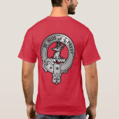 Clan Fraser van Lovat Crest T-shirt (Achterkant)