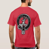 Clan Fraser van Lovat Crest T-Shirt (Achterkant)