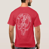 Clan Fraser van Lovat Crest T-shirt (Achterkant)
