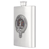 Clan Fraser van Lovat Crest & Tartan Flacon (Links)