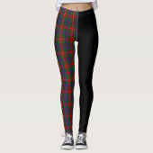 Clan Fraser van Lovat Crest & Tartan Leggings (Voorkant)