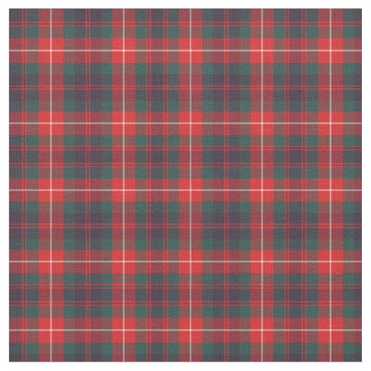 Clan Fraser van Lovat Modern Tartan Stof (Close Up)