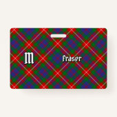 Clan Fraser van Lovat Tartan Badge (Voorkant)