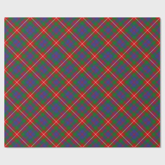 Clan Fraser van Lovat Tartan Cadeaupapier (Vlak)