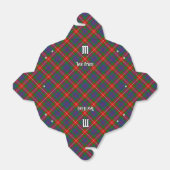 Clan Fraser van Lovat Tartan Favor Box Bedankdoosjes (Uitgevouwen)
