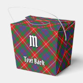 Clan Fraser van Lovat Tartan Favor Box Bedankdoosjes (Achterkant)