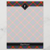 Clan Fraser van Lovat Tartan Flyer (Achterkant)
