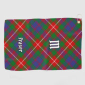 Clan Fraser van Lovat Tartan Golfhanddoek (Horizontaal)