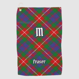 Clan Fraser van Lovat Tartan Golfhanddoek