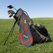 Clan Fraser van Lovat Tartan Golfhanddoek (Groen)