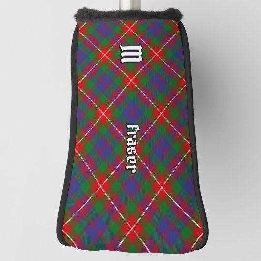 Clan Fraser van Lovat Tartan Golfheadcover (Draai 90)
