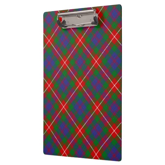 Clan Fraser van Lovat Tartan Klembord (Links)