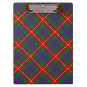 Clan Fraser van Lovat Tartan Klembord (Voorkant)