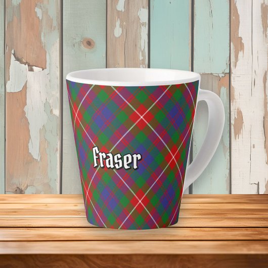 Clan Fraser van Lovat Tartan Latte Mok