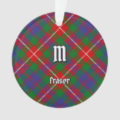 Clan Fraser van Lovat Tartan Ornament (voorkant)