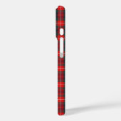 Clan Fraser van Lovat Tartan Red en Navy Pset Case-Mate iPhone Case (Achterkant / Links)